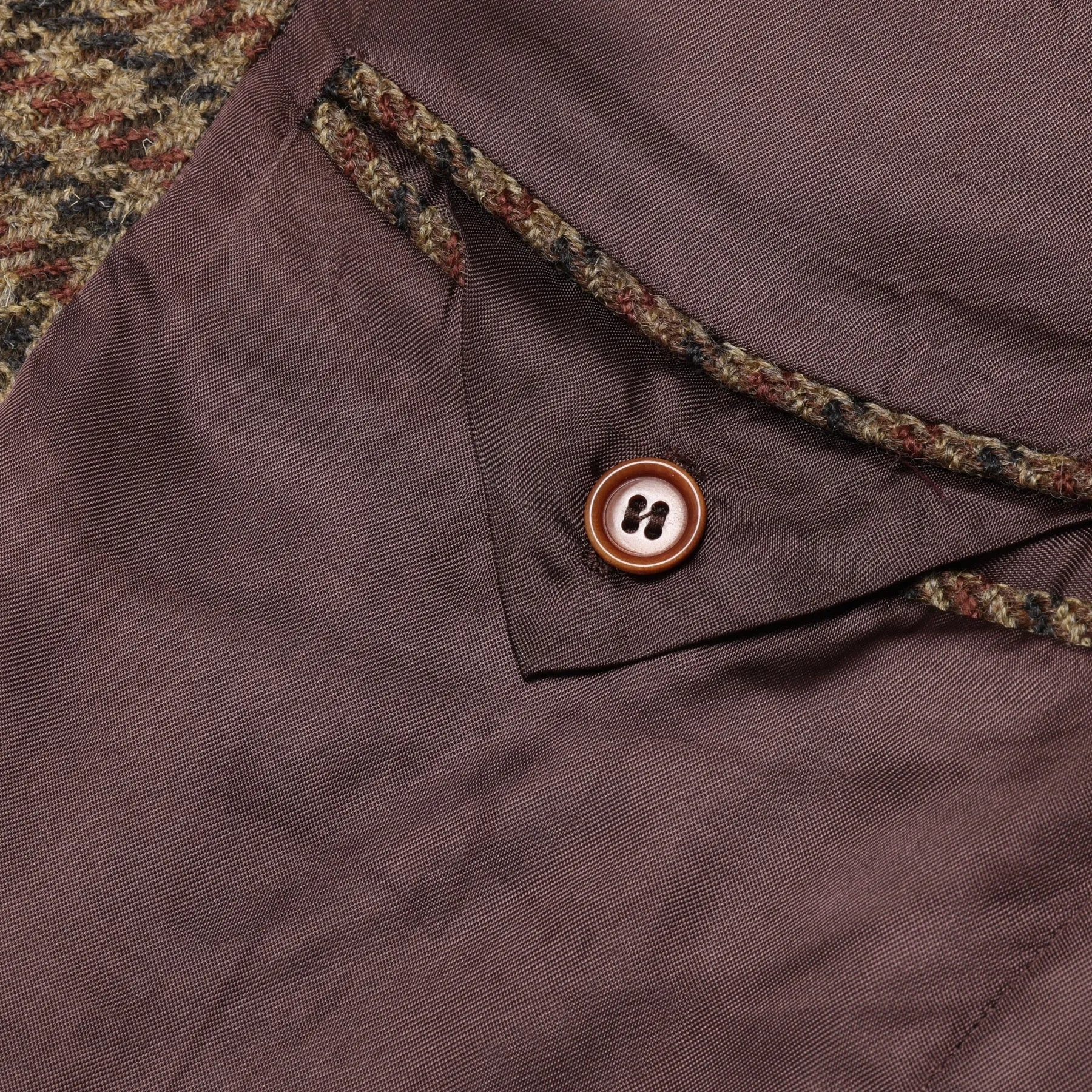 80s, Woolmark, Rough-Spun Houndstooth Tweed