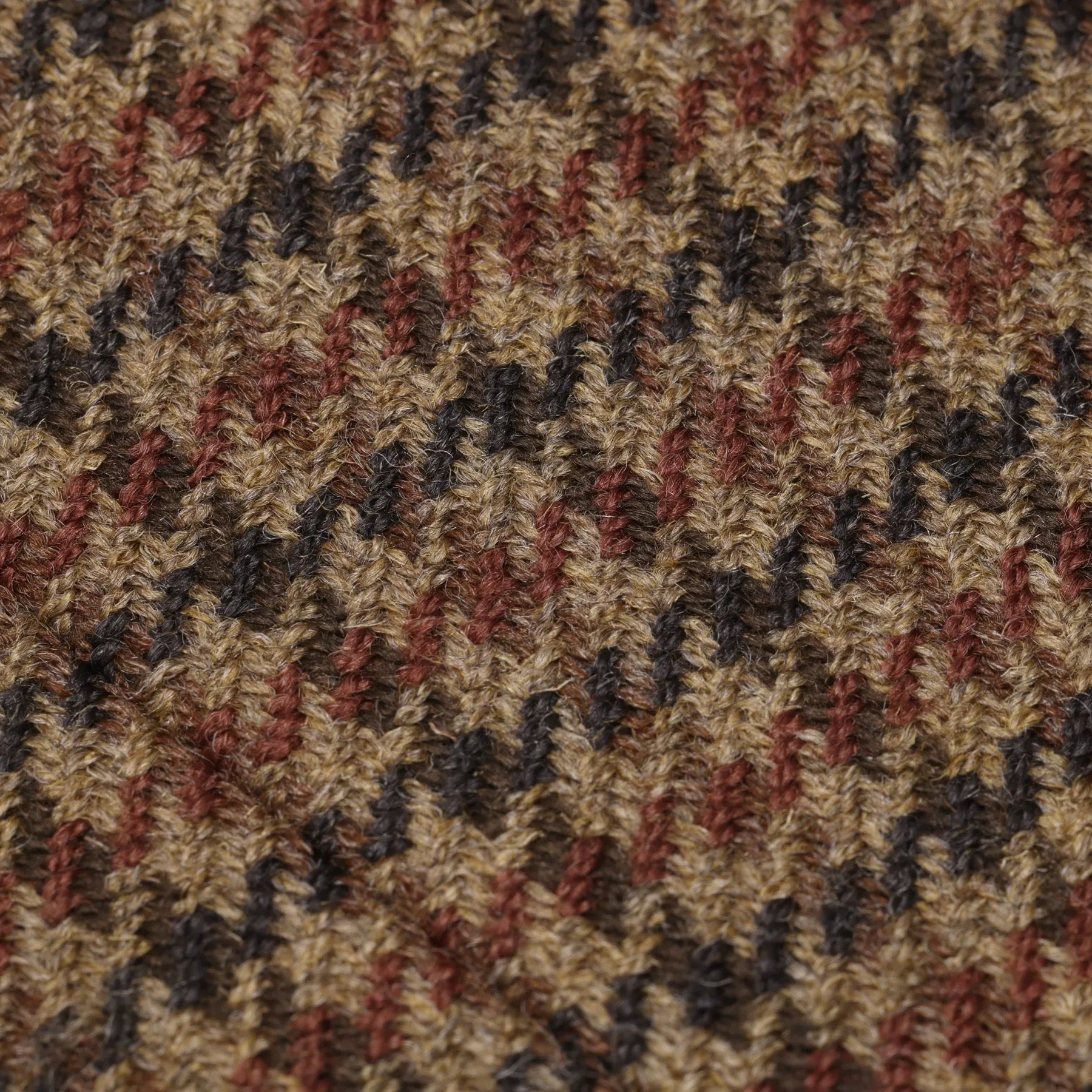80s, Woolmark, Rough-Spun Houndstooth Tweed