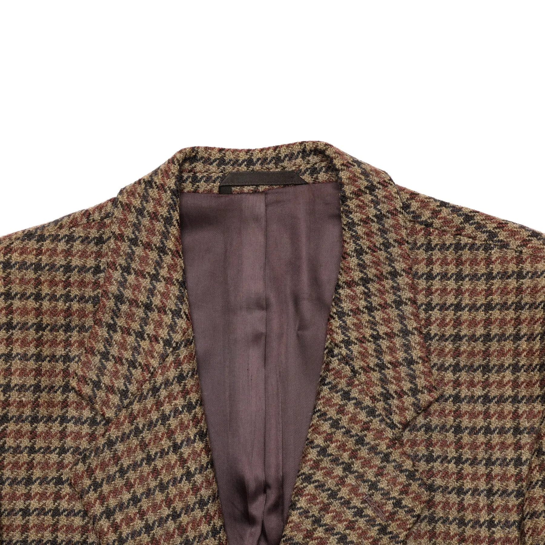80s, Woolmark, Rough-Spun Houndstooth Tweed