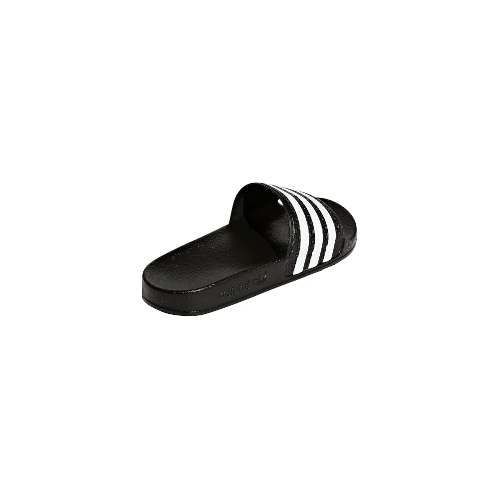 adidas Kids Adilette Slide - Black / White