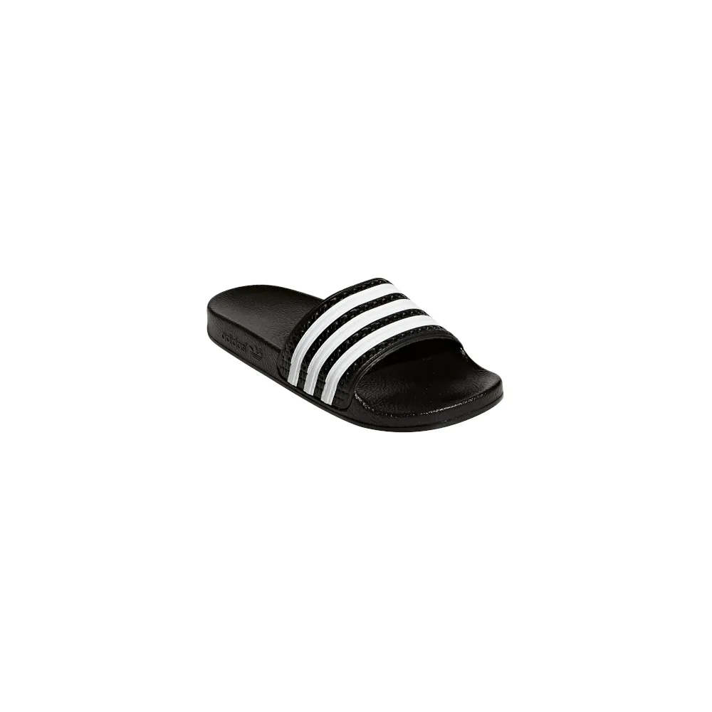 adidas Kids Adilette Slide - Black / White