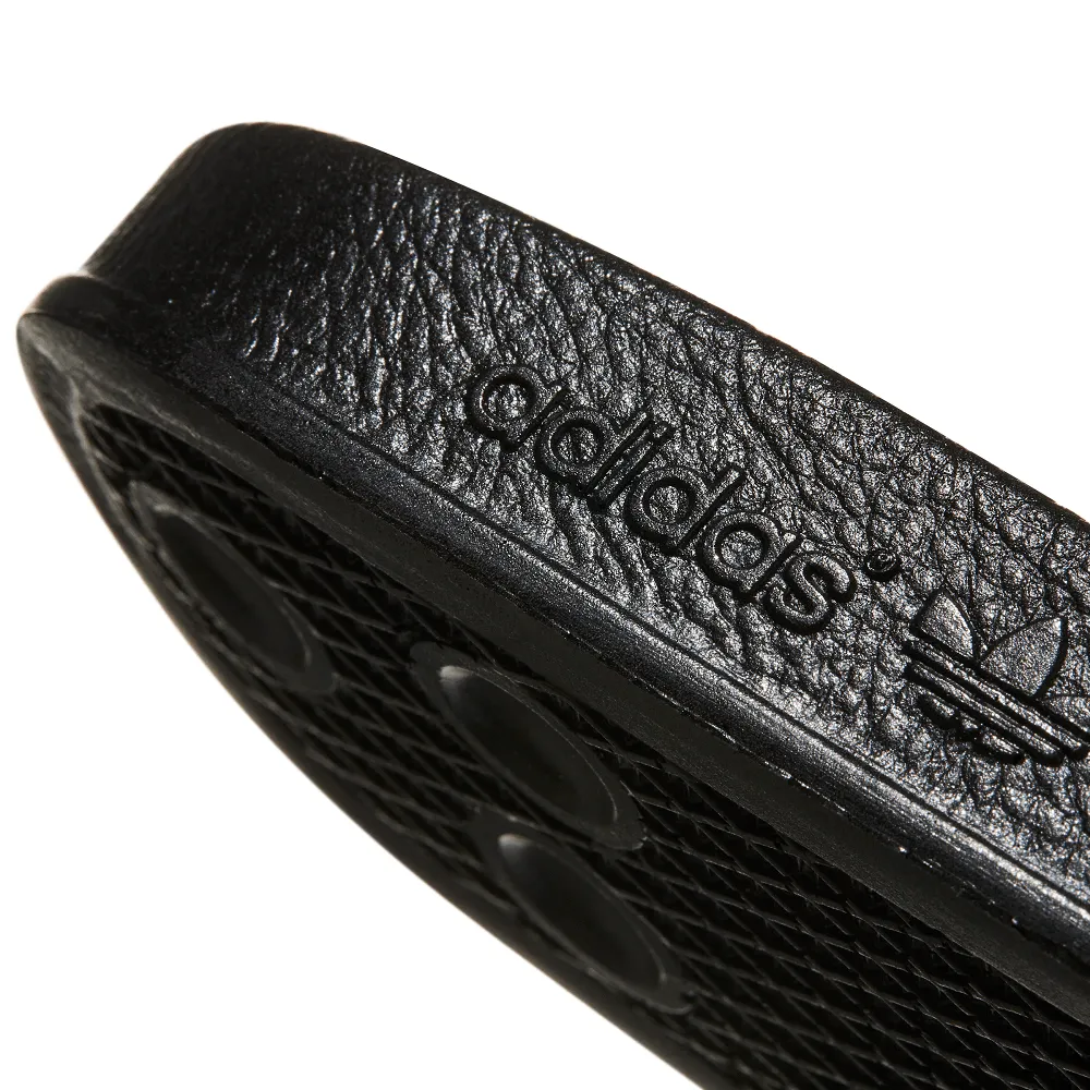 adidas Kids Adilette Slide - Black / White