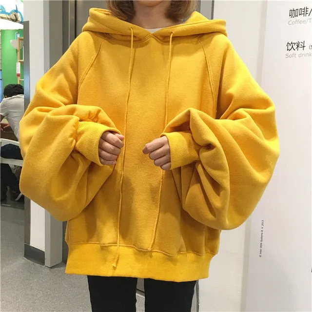 Autumn 2019 Korean Version Sweatshirt Girl Fashion Students Hoodies O-neck Long-sleeved Undercoat Hoodie