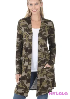 Camo Cardigan