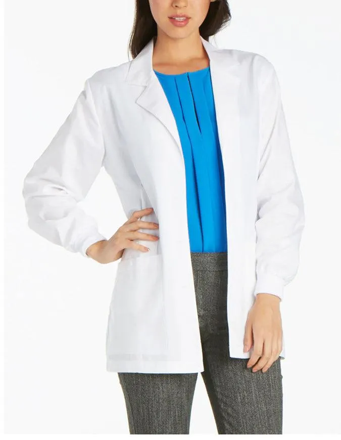 Cherokee Women's 30 inch Rib Knit Cuff Medical Lab Coat