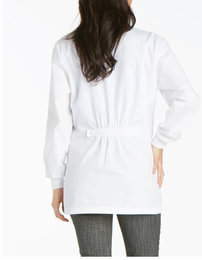 Cherokee Women's 30 inch Rib Knit Cuff Medical Lab Coat