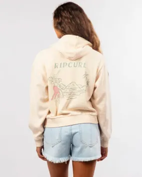 Diamond Bay Desto Zip Through Fleece - Nude