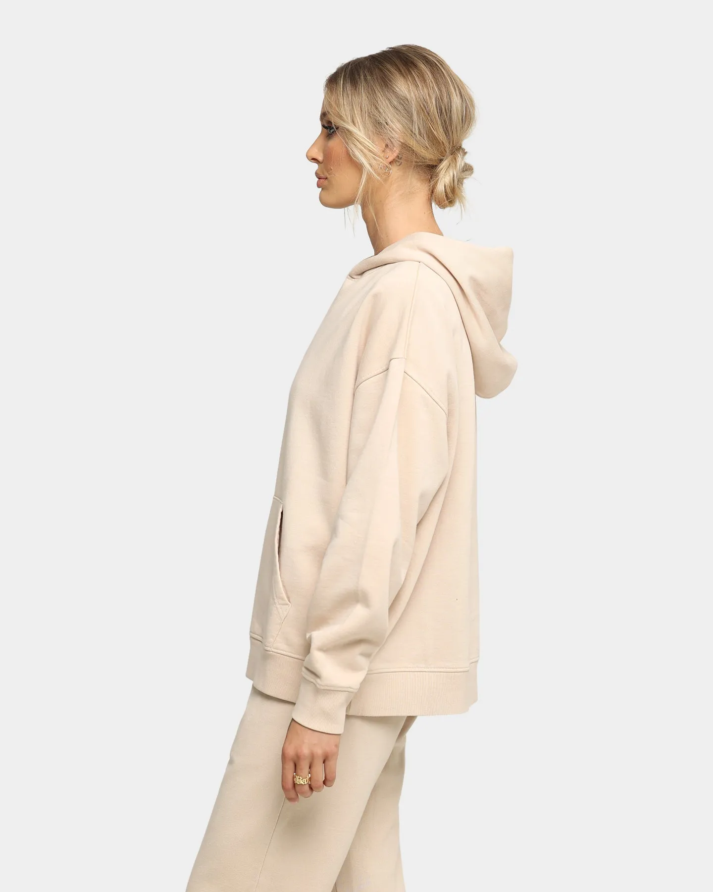 EN ES Women's Vintage Wash Hoodie Bone