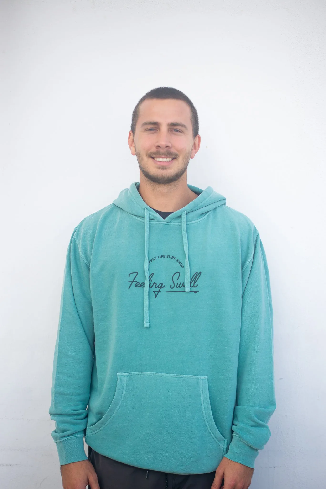 Feeling Swell Simple Hoodie - Mint