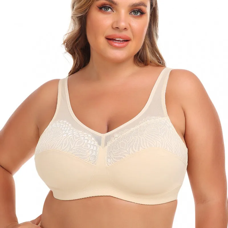 Mesh Strap Wireless Bra