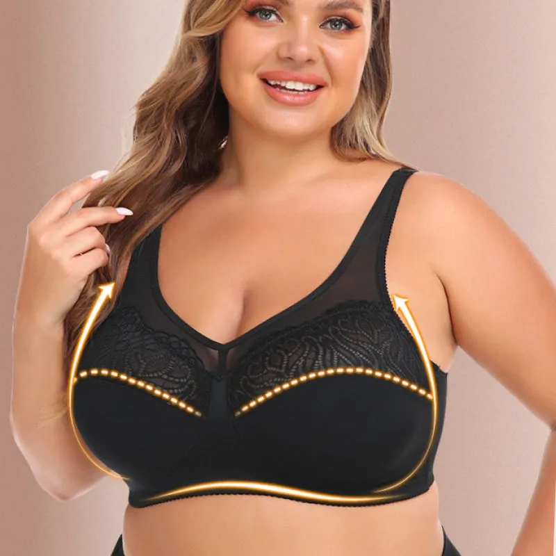Mesh Strap Wireless Bra