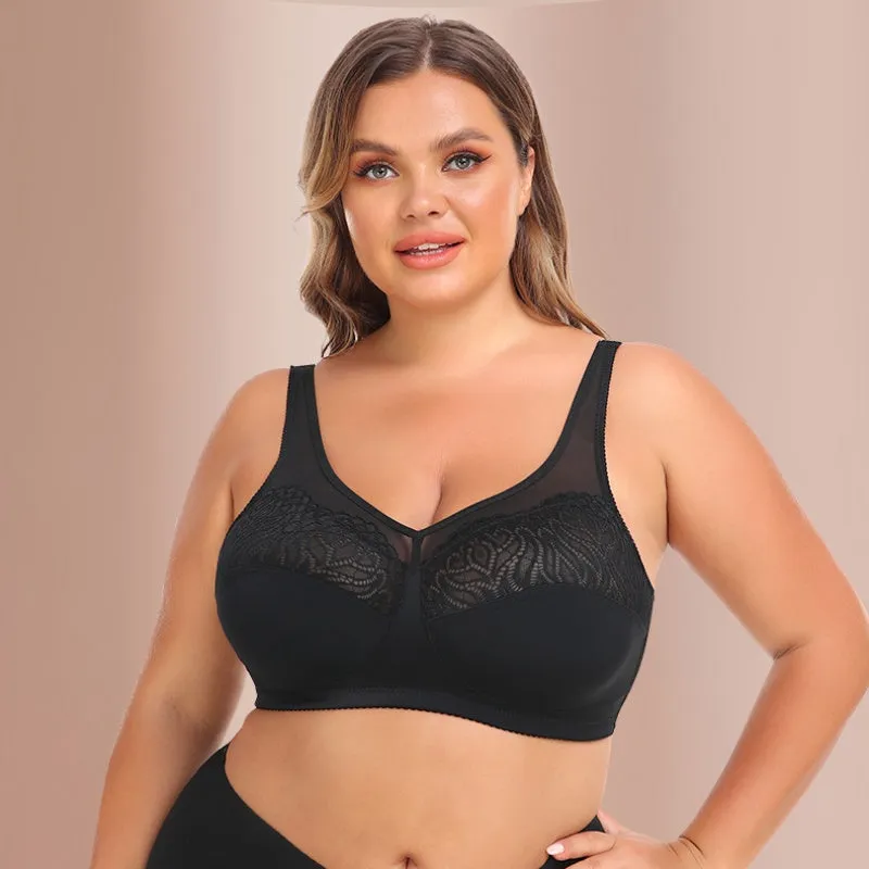 Mesh Strap Wireless Bra