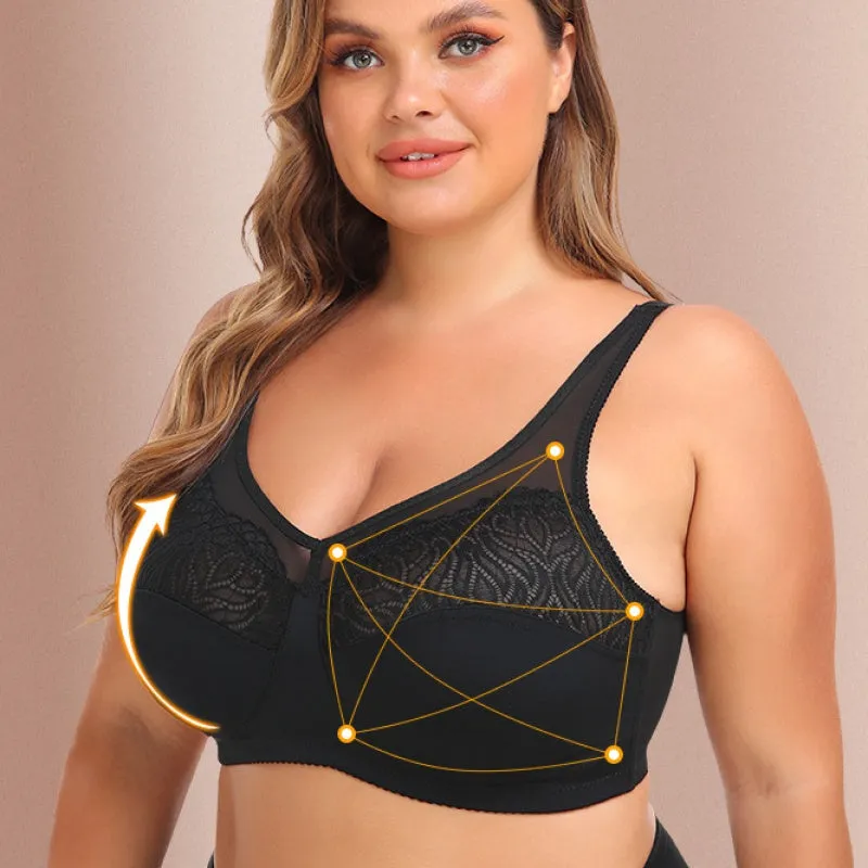Mesh Strap Wireless Bra