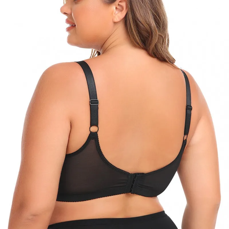 Mesh Strap Wireless Bra