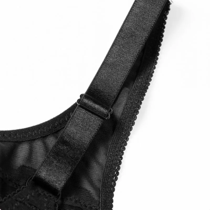 Mesh Strap Wireless Bra