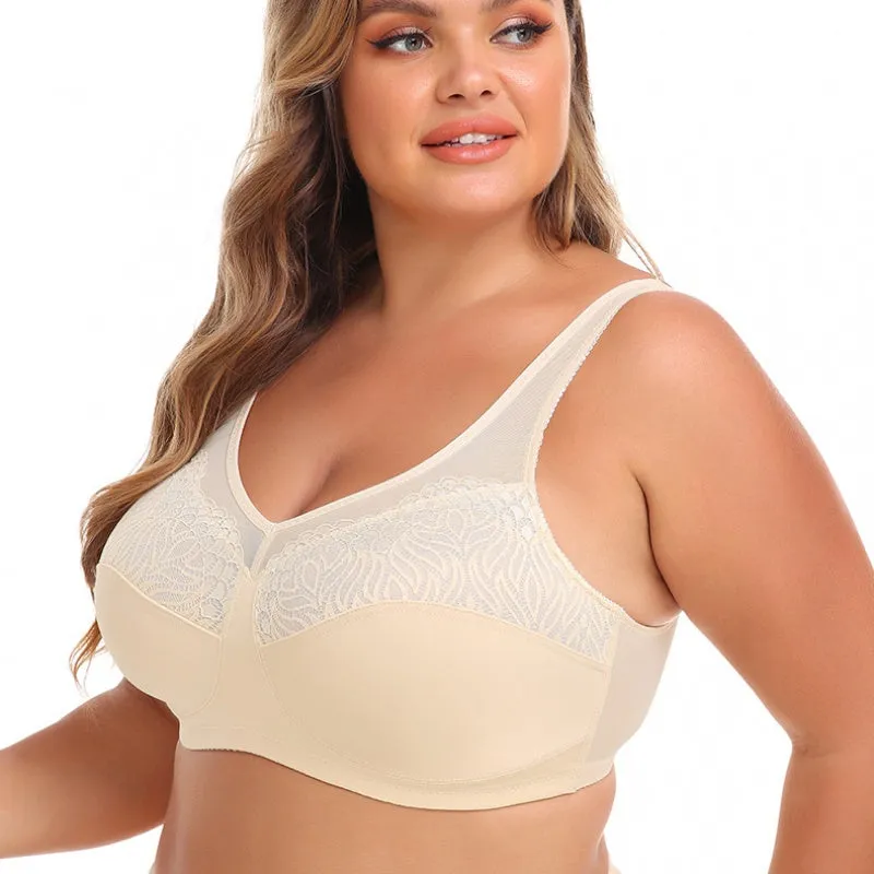 Mesh Strap Wireless Bra