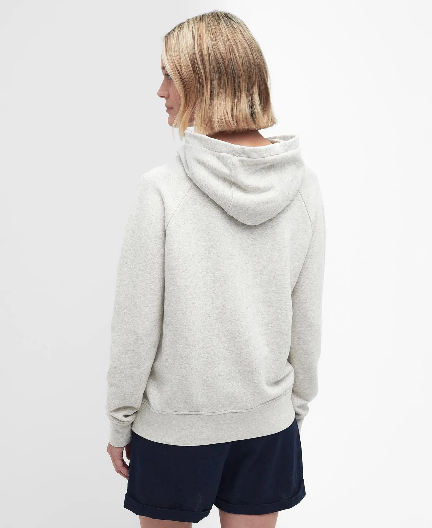 Otterburn Hoodie - Cloud Marl/Navy