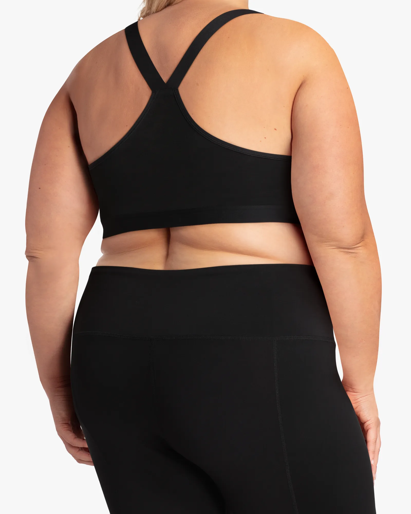 Provo Zip-Front Sports Bra | Black