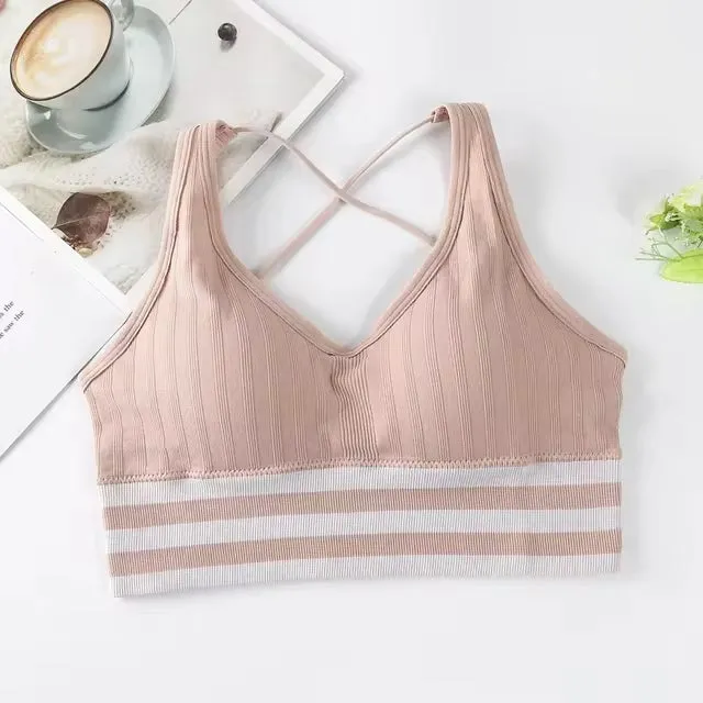 Sexy Fitness Push-Up Sports Bras