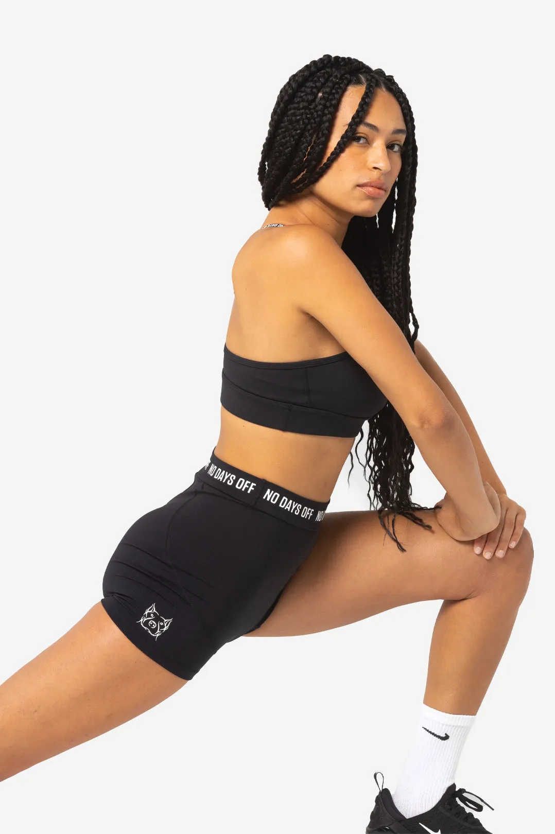 Signature Biker Shorts   Y Strap Bra Set
