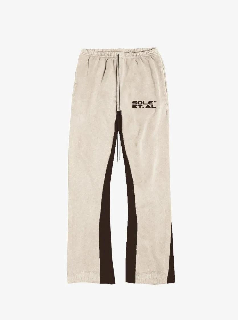 Sole et. Al Modern-Earth Women's Flared Tracksuit : Sand