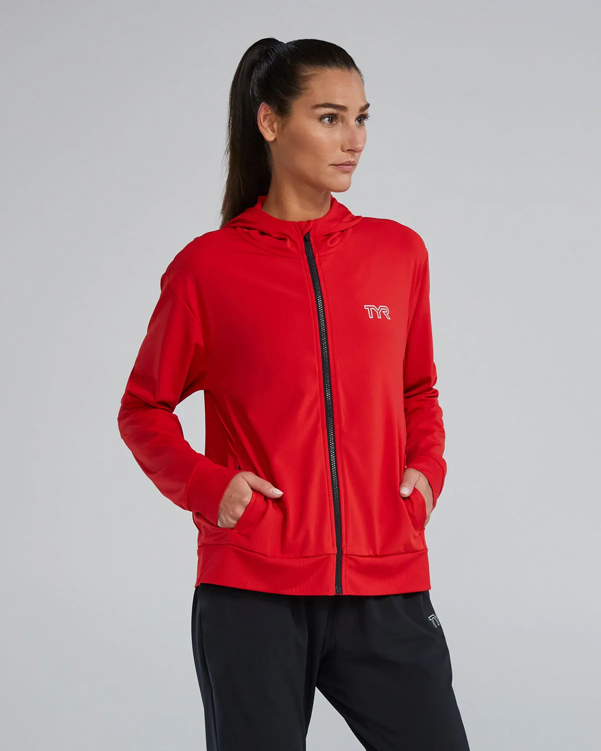 TYR Tech Full Zip Female Hoodie
