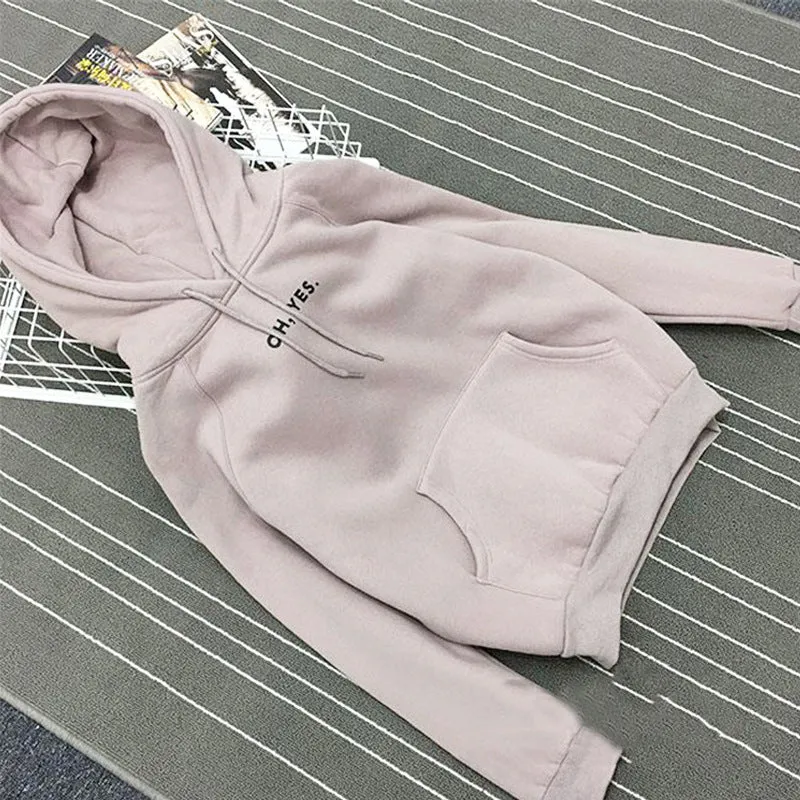 VenusFox Print o-neck Full sweatshirts pullovers women hoodies