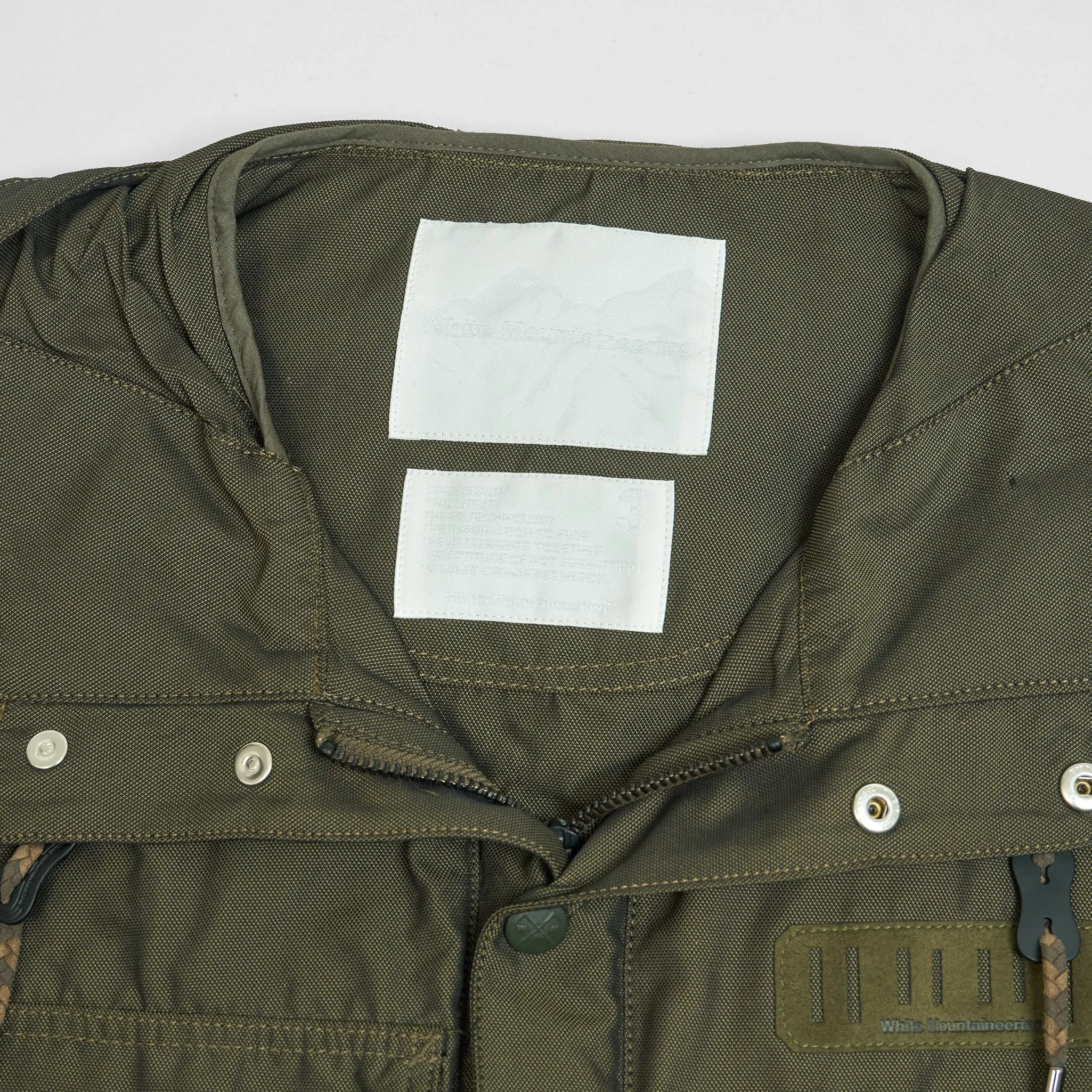 White Mountaineering Short Parka
