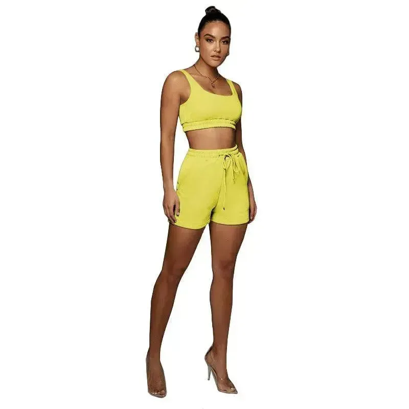 Wholesale Summer Ladies Gym Tracksuits Trendy Sweat Suits for Women