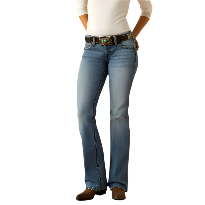 Women's Ariat Mid Rise Allison Boot Cut Jeans 10051842