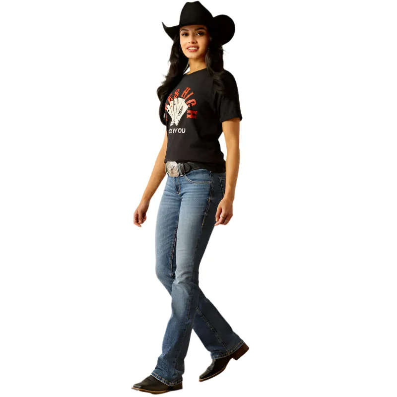 Women's Ariat Perfect Rise Brittany Boot Cut Jeans 10053529
