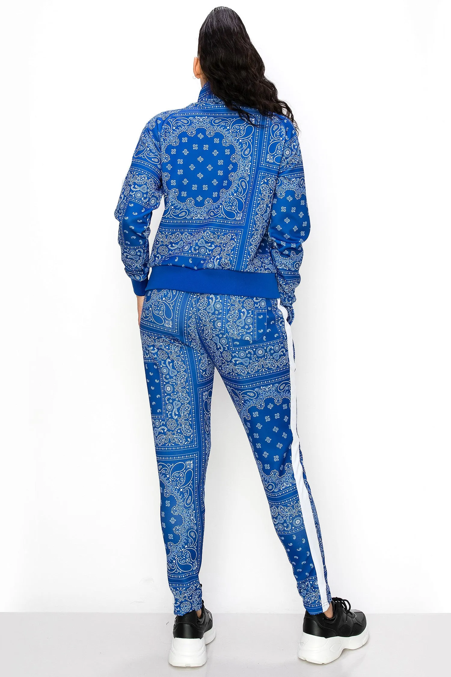 Women's Bandana Paisley Track Suits