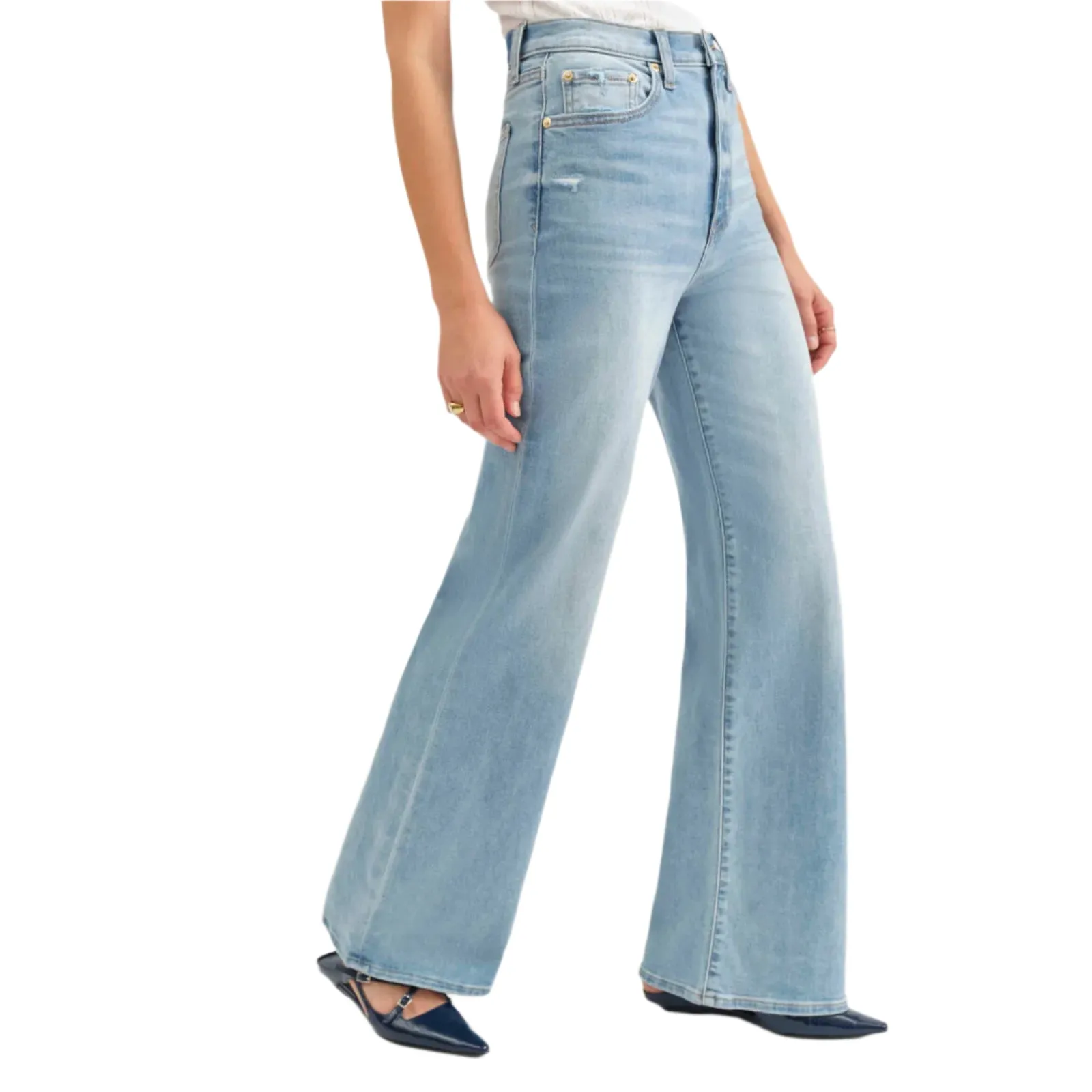 Women's Daze Far Out High Rise Wide Leg In Blooming Vintage D00017190ZZ-BLMGV