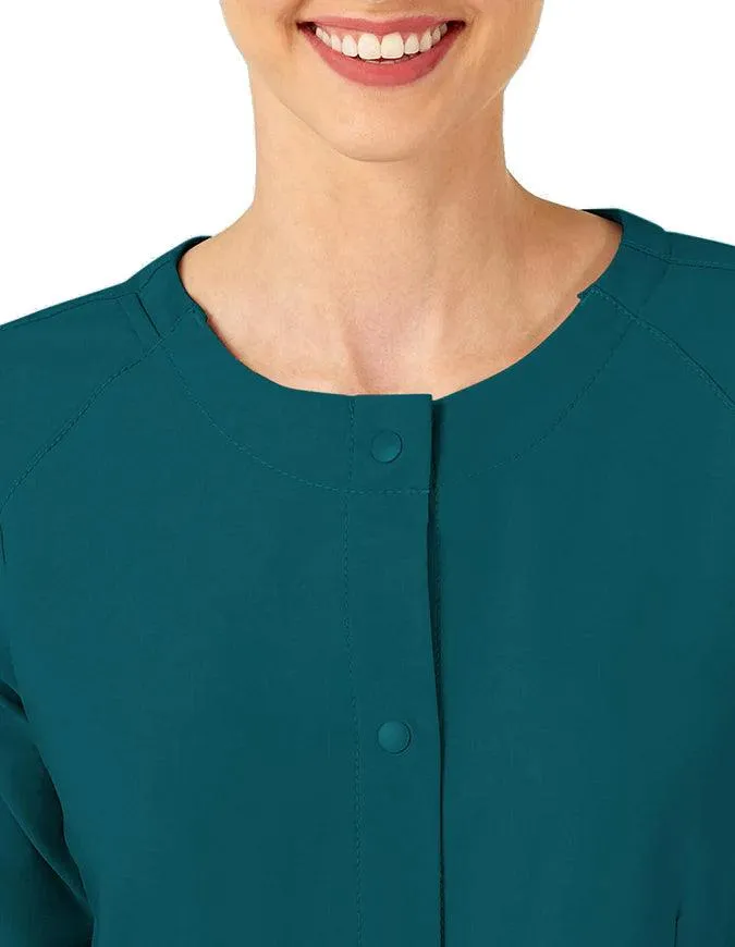 WonderWink W123 Women's Crew Neck Warm Up Jacket