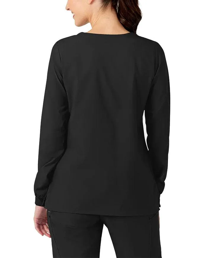 WonderWink W123 Women's Crew Neck Warm Up Jacket