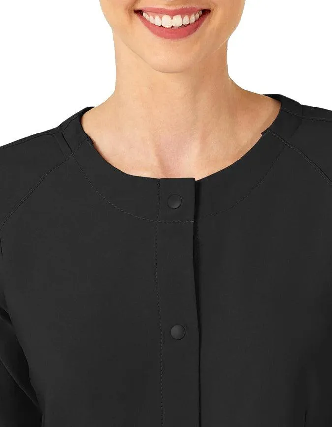 WonderWink W123 Women's Crew Neck Warm Up Jacket