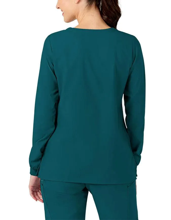 WonderWink W123 Women's Crew Neck Warm Up Jacket